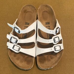 Birkenstock White Women's Sandals